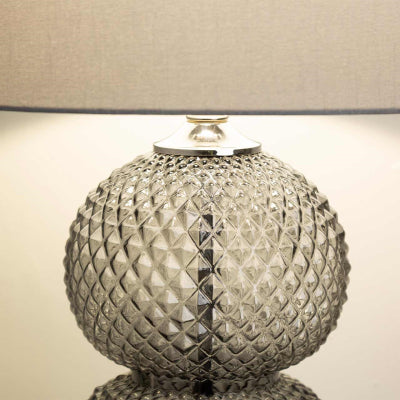 Lottie Clear Glass Table Lamp